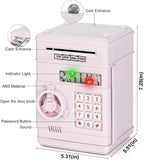 Refasy Piggy Bank Cash Coin Can ATM Bank Electronic Coin Money Bank for Kids-Hot Gift