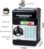 Refasy Piggy Bank Cash Coin Can ATM Bank Electronic Coin Money Bank for Kids-Hot Gift