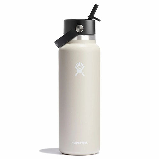 40 oz Wide Mouth with Flex Straw Cap - Botanical Bliss Coconut