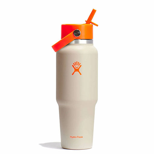 32 oz Wide Mouth Travel Bottle with Flex Straw Cap - Phantom