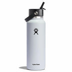 40 oz Wide Mouth with Flex Straw Cap - Tonal Trillium