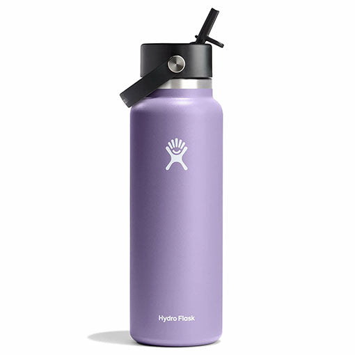 40 oz Wide Mouth with Flex Straw Cap - Tonal Trillium