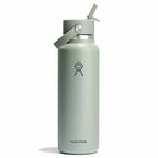 40 oz Wide Mouth with Flex Straw Cap - Tonal Trillium