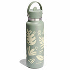 40 oz Wide Mouth with Flex Straw Cap - Botanical Bliss