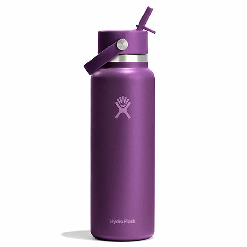 40 oz Wide Mouth with Flex Straw Cap - Botanical Bliss