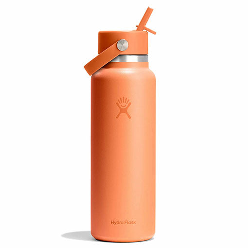 40 oz Wide Mouth with Flex Straw Cap - Tonal Trillium