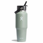 32 oz Wide Mouth Travel Bottle with Flex Straw Cap - Phantom