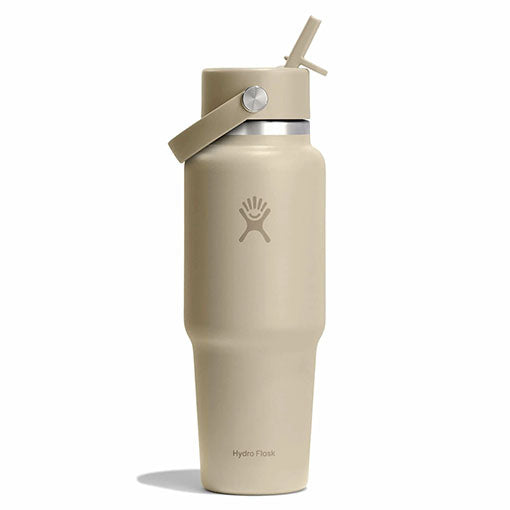 32 oz Wide Mouth Travel Bottle with Flex Straw Cap - Phantom