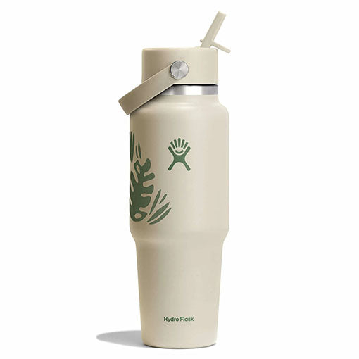 32 oz Wide Mouth Travel Bottle with Flex Straw Cap - Phantom